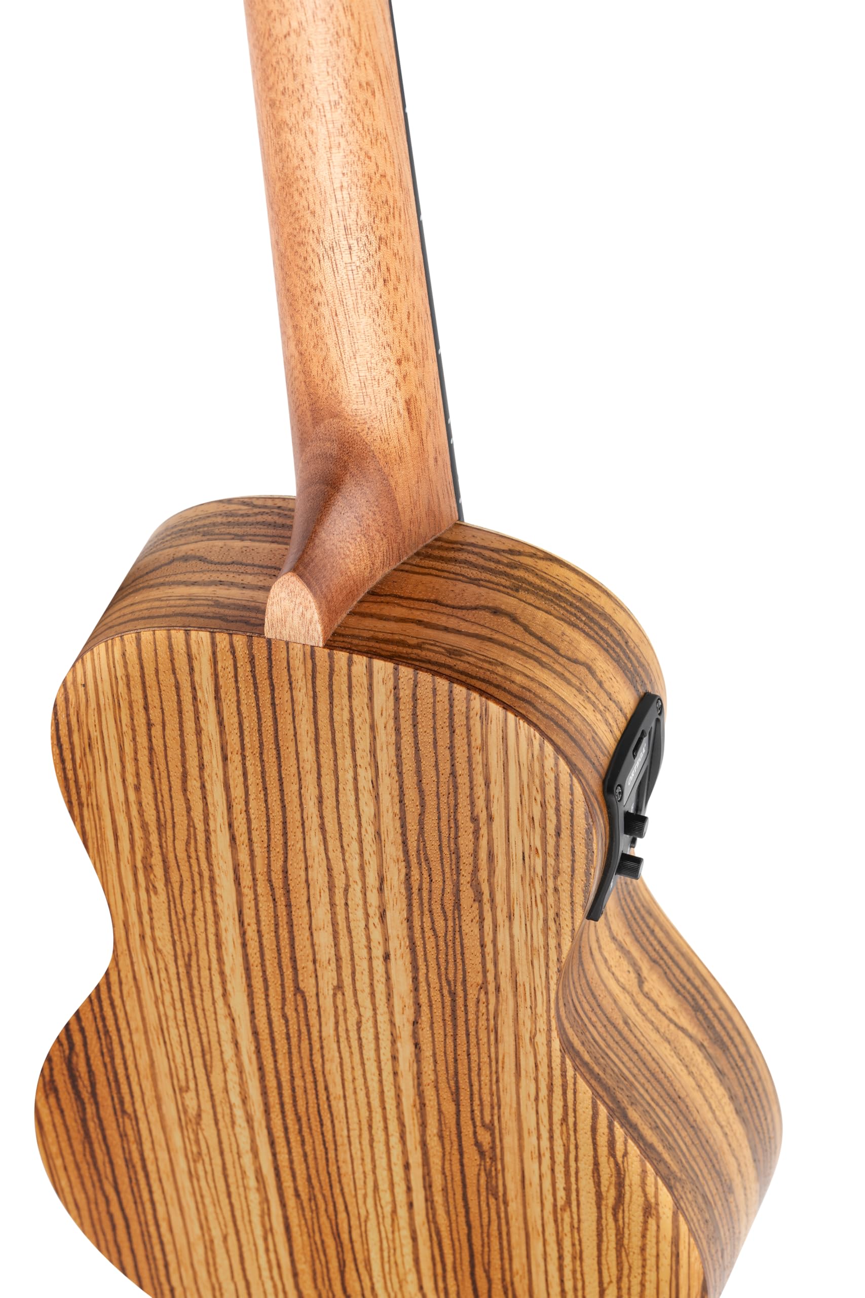 ortega-guitars-rfu11ze-ukulele-concerto-elettrificato-zebrawood-con-borsa image 6