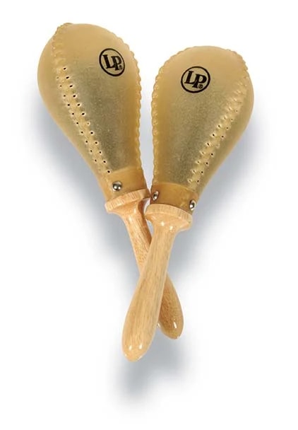 latin-percussion-maracas-in-rawhide-pelle-naturale image 2