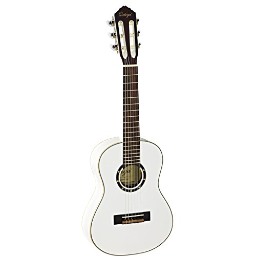 ortega-guitars-r121-1-4-chitarra-classica-bambini-bianca-lucida-con-borsa-deluxe image 2