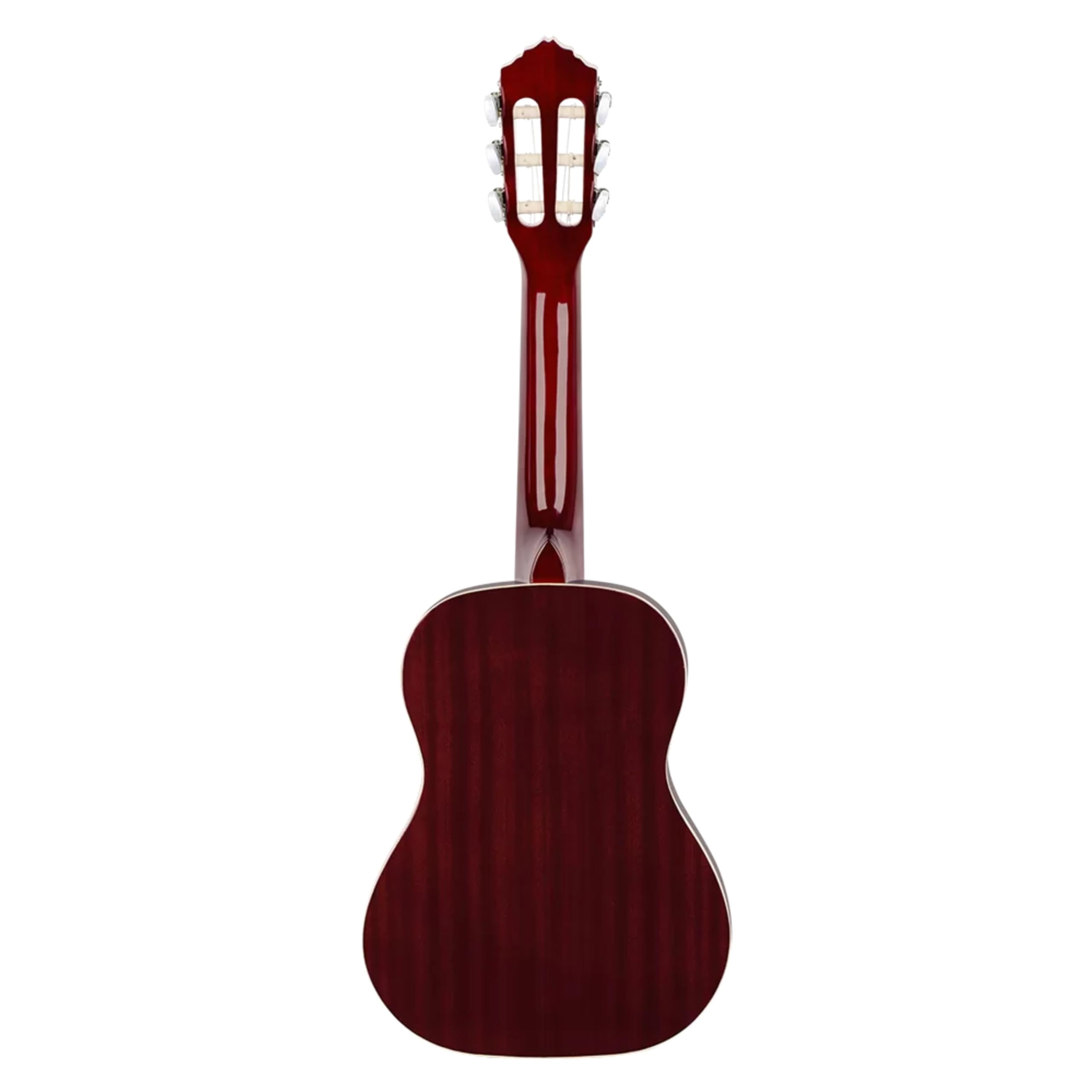 ortega-guitars-family-series-r121-1-4wr-chitarra-concerto-1-4-rossa-mogano-abete image 4