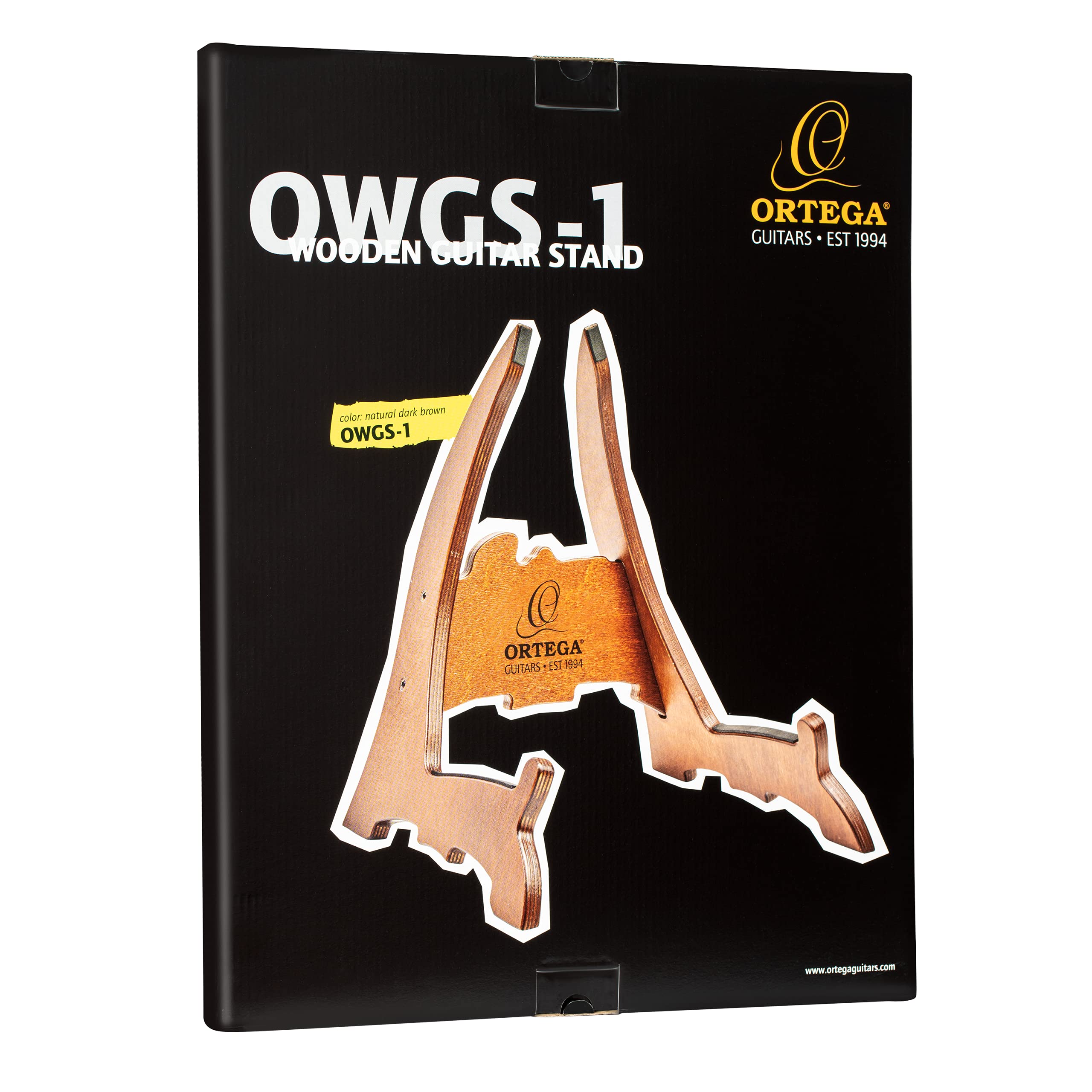 ortega-guitars-owgs-1-supporto-per-chitarra-in-legno-di-mogano-marrone image 4
