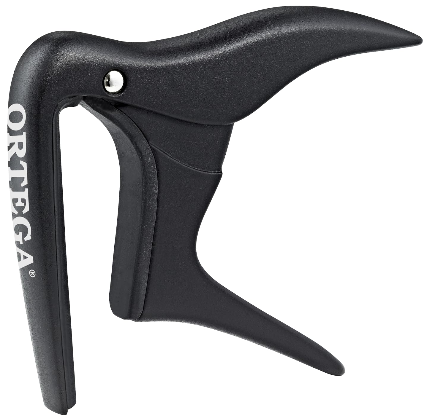 ortega-guitars-ocapocv-sbk-capotasto-classico-ricurvo-nero-lega-di-alluminio image 1