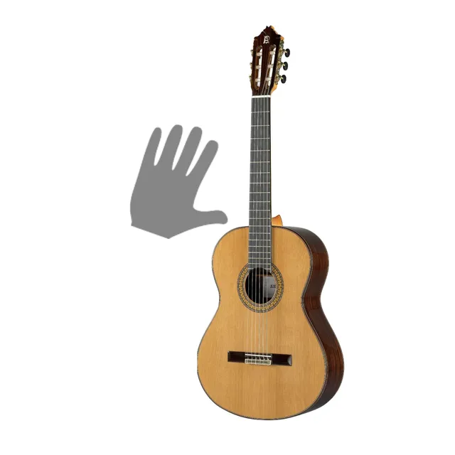 alhambra-guitarras-9p-especial-zurda-chitarra-classica-mancina-solid image 1