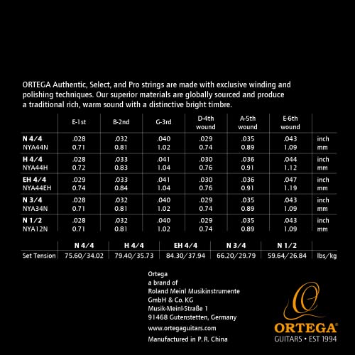 ortega-guitars-corde-per-chitarra-classica-family-series image 5