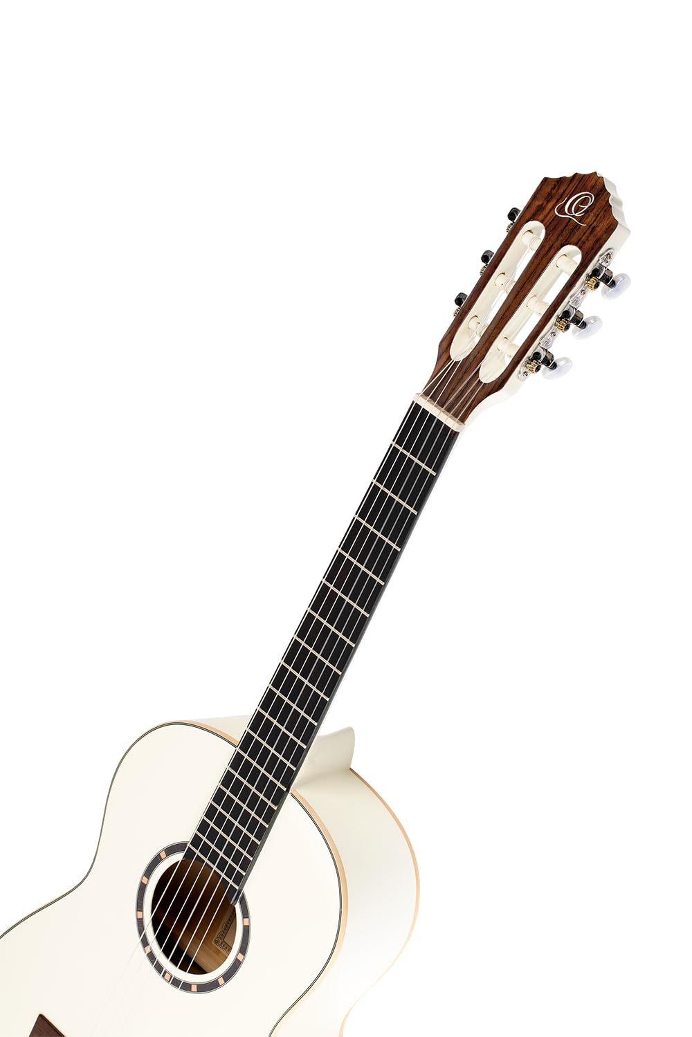 ortega-r121-3-4wh-chitarra-classica-concerto-3-4-bianca-con-gig-bag image 5