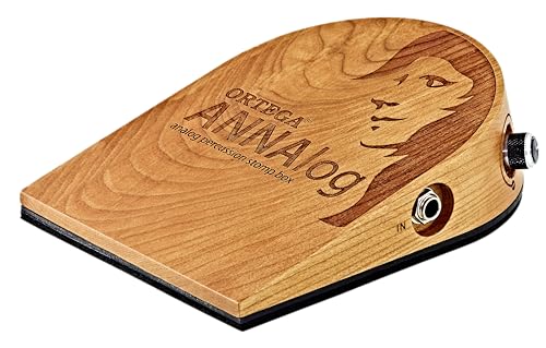 ortega-guitars-annalog-stomp-box-pedale-percussivo-in-legno-di-ciliegio image 4