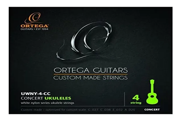ortega-guitars-uwny-4-cc-corde-per-ukulele-da-concerto-in-nylon-bianco image 1