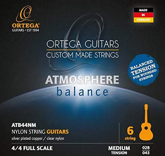 ortega-guitars-atb44nh-corde-nylon-classica-tensione-media-atmosphere-balance image 1