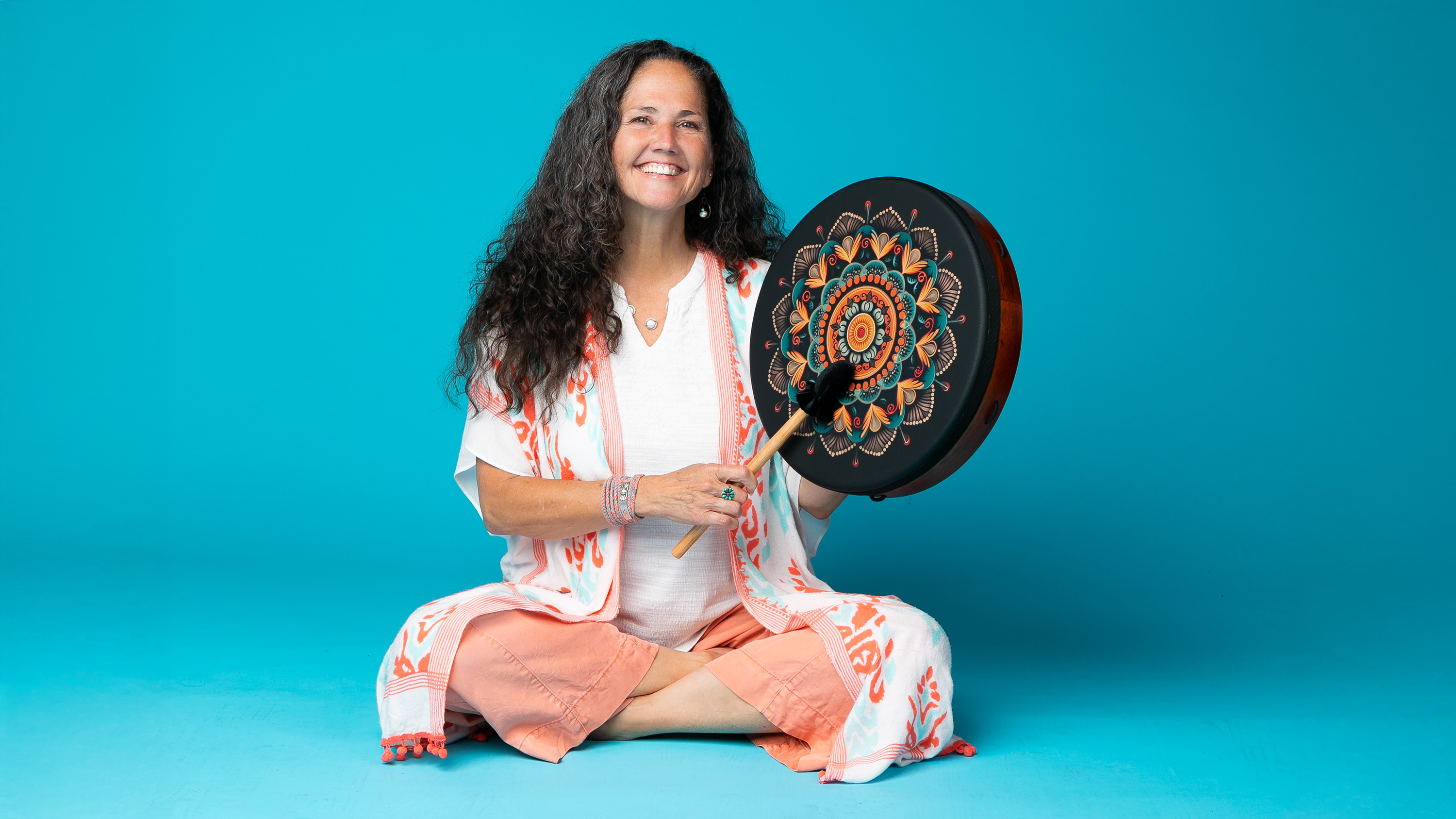 latin-percussion-sound-vibrations-shaman-drum-16-mandala image 3