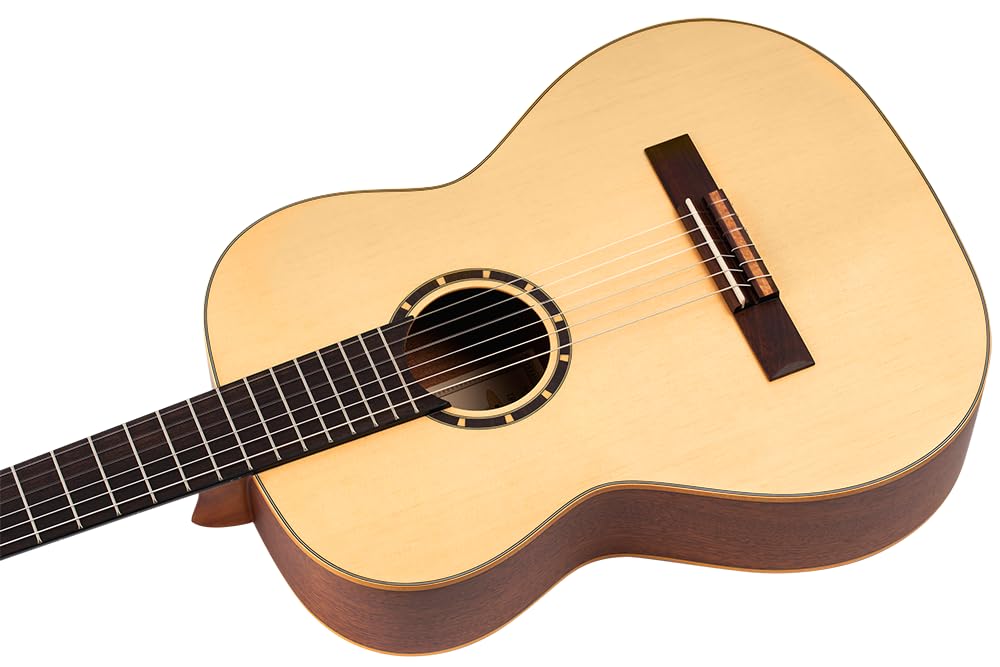 ortega-guitars-r121-7-8-chitarra-classica-concerto-7-8-in-mogano-abete-con-gig-b image 3