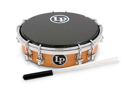 latin-percussion-tamborim-6-honey-hardwood image 1