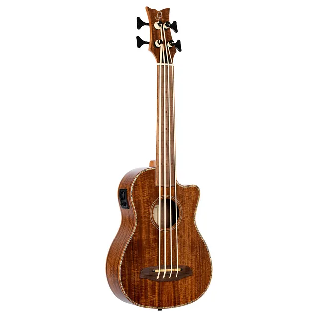 ortega-guitars-lizard-series-caiman-fl-gb-u-bass-fretless-con-gigbag image 1