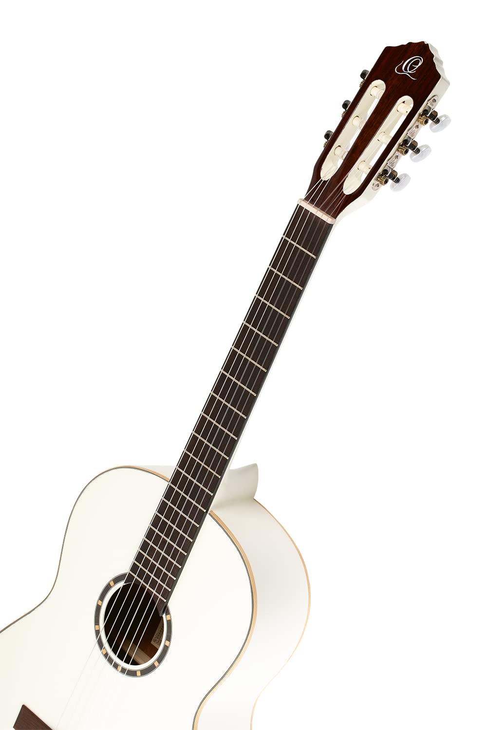 ortega-guitars-r121snwh-family-series-chitarra-classica-concerto-bianca image 5
