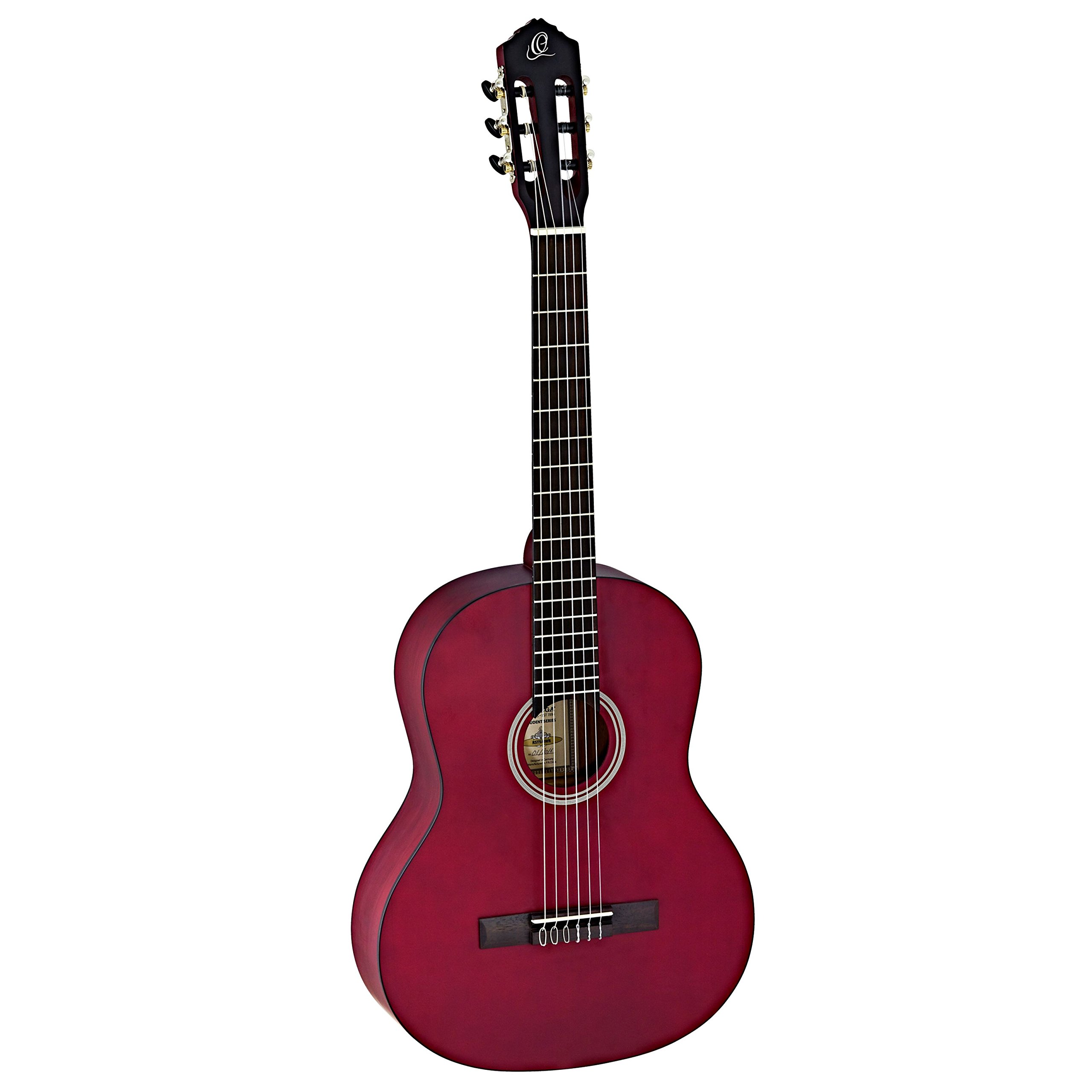 ortega-student-series-rst5mwr-chitarra-classica-4-4-rosso-satinato image 1