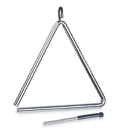 latin-percussion-aspire-triangolo-10-in-acciaio-con-battente image 1