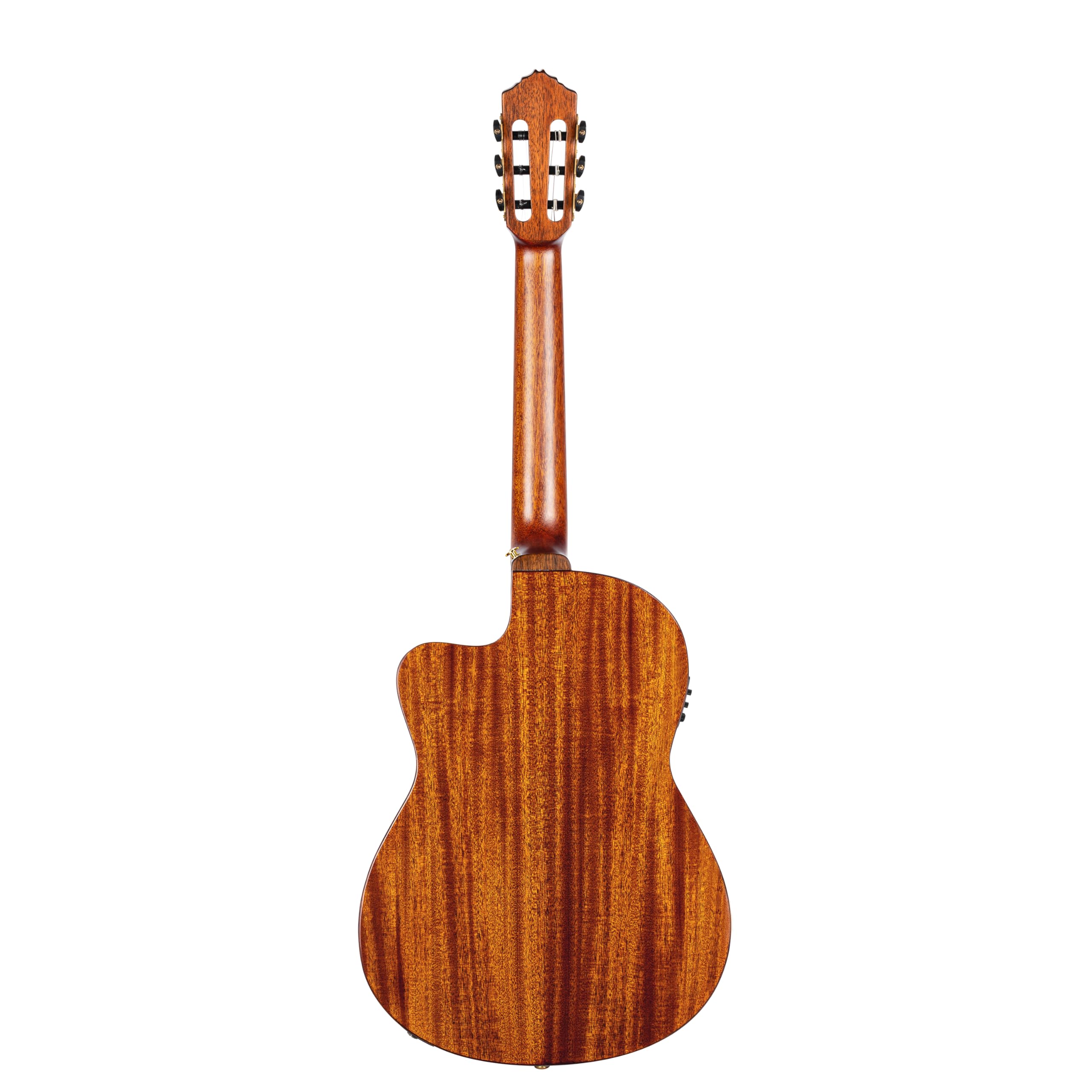 ortega-guitars-eclipse-suite-c-e-chitarra-classica-4-4-semi-solida-mogano-con-cu image 4