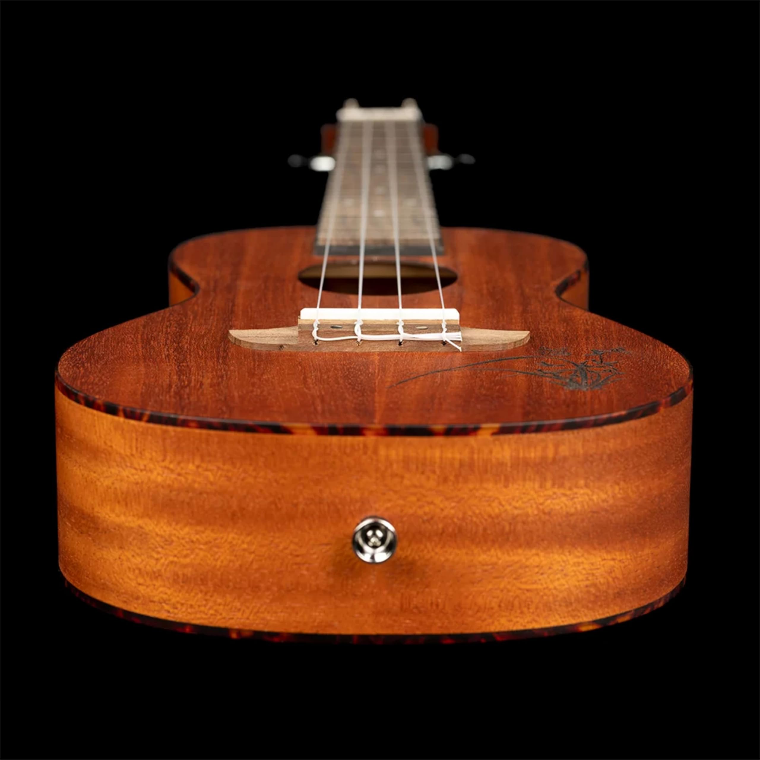 ortega-guitars-ru5mm-ukulele-concerto-bonfire-series-in-sapele-naturale image 6
