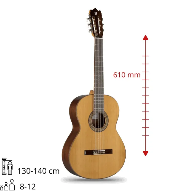 alhambra-guitarras-3c-3-4-chitarra-classica-cadetta-610mm image 1