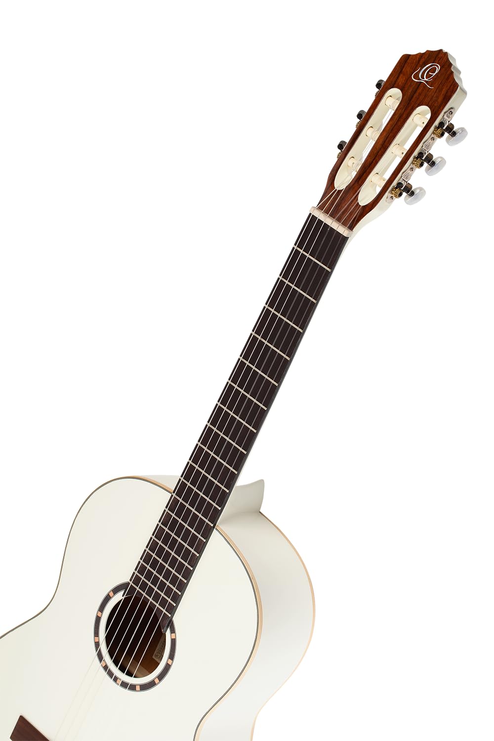 ortega-guitars-r121wh-family-series-chitarra-classica-4-4-bianca-con-gig-bag image 5