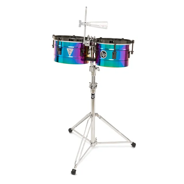 latin-percussion-tony-succar-timbalitos-rainbow-chrome image 1