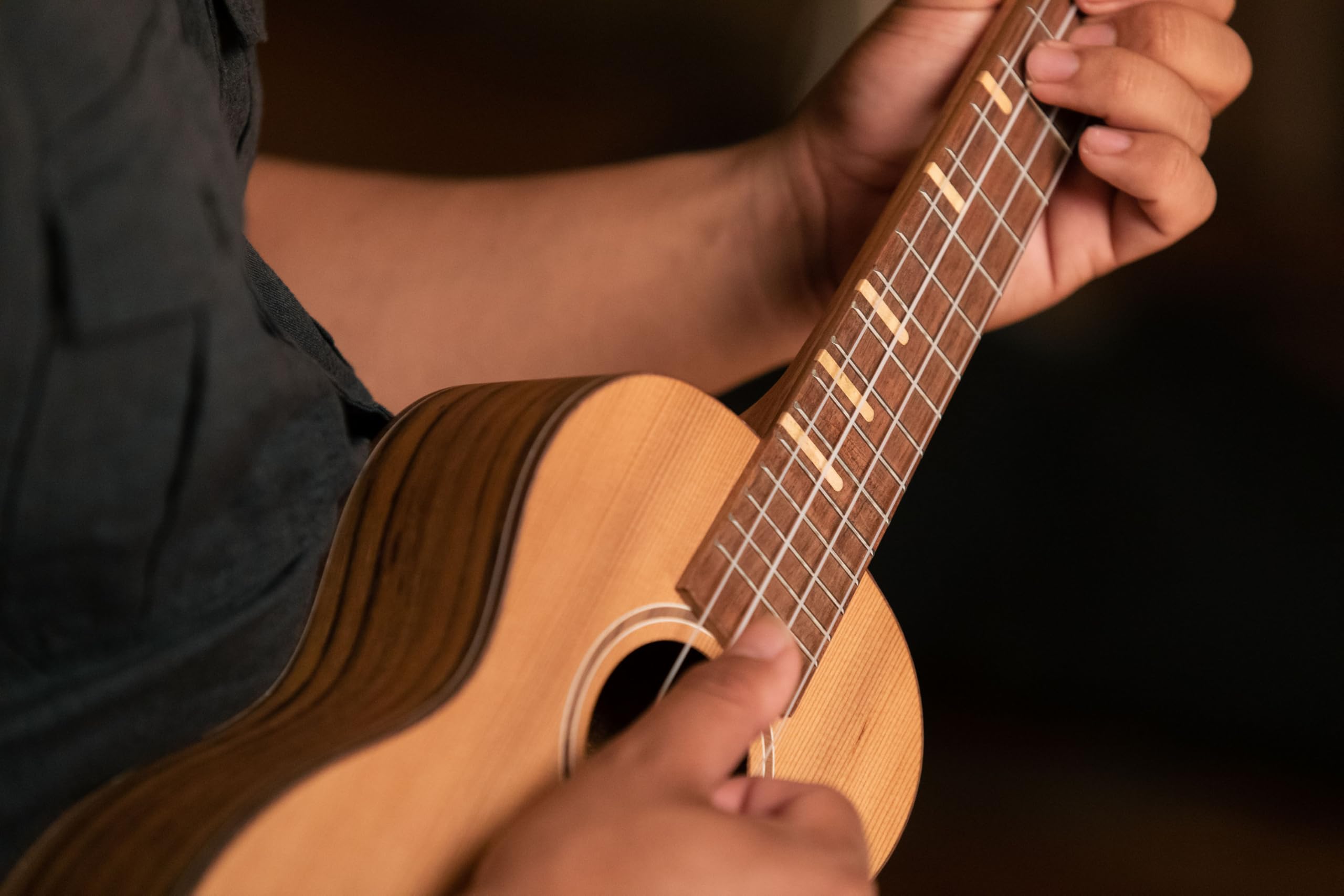 ortega-guitars-ruti-cc-ukulele-concerto-acustico-timber-series-cedro-noce-natura image 8