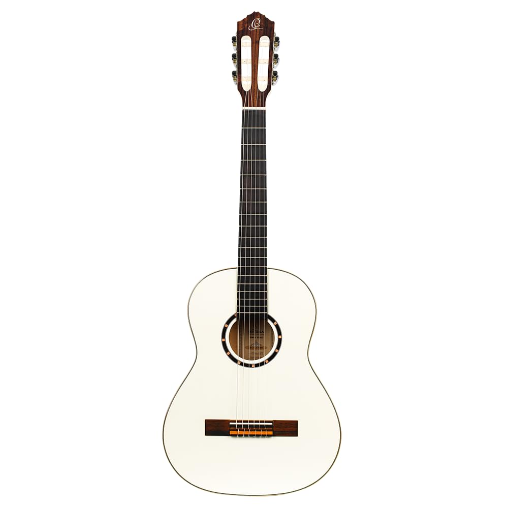 ortega-r121-3-4wh-chitarra-classica-concerto-3-4-bianca-con-gig-bag image 2
