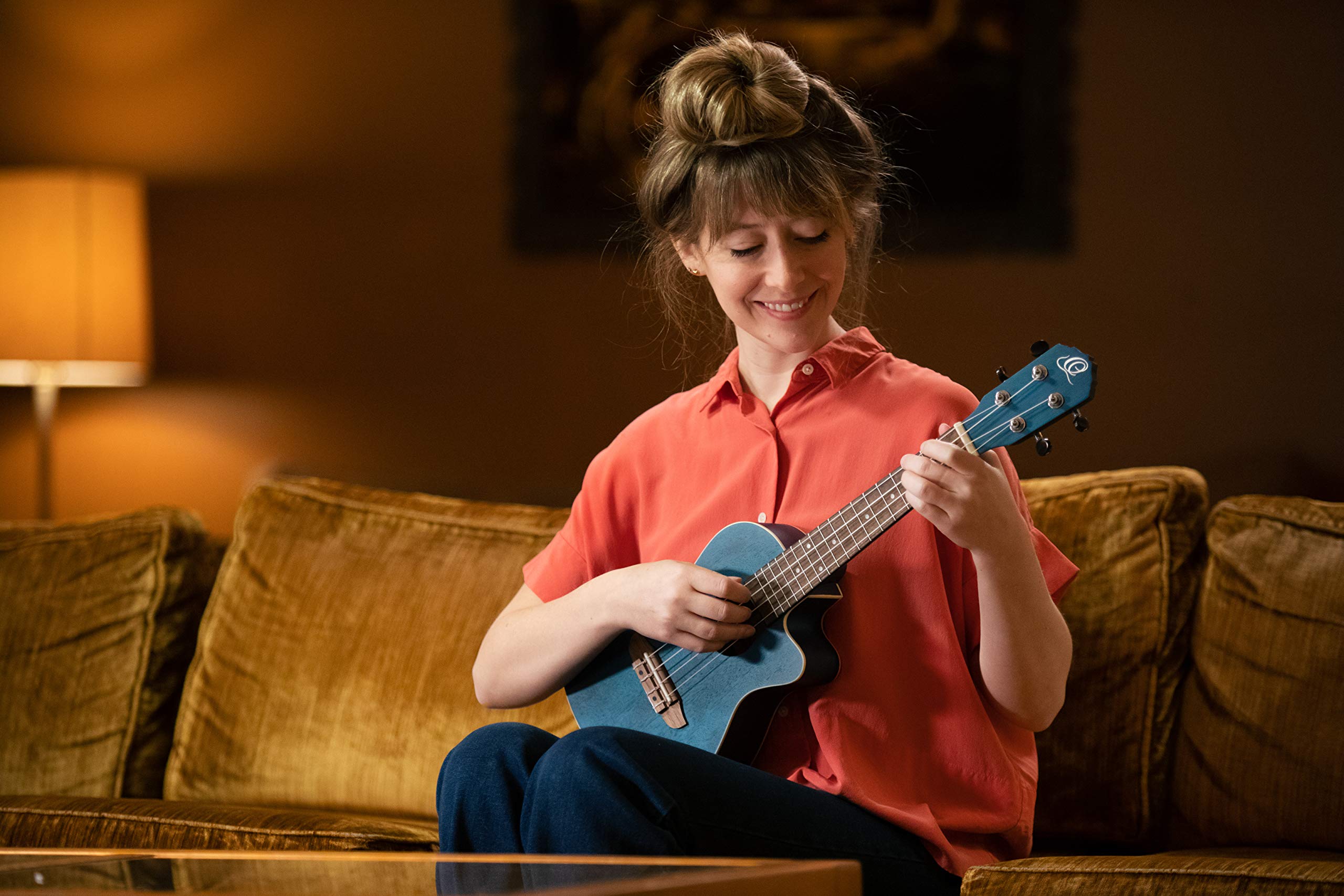 ortega-guitars-ruocean-ce-ukulele-concerto-elettrificato-okoume-blu image 7