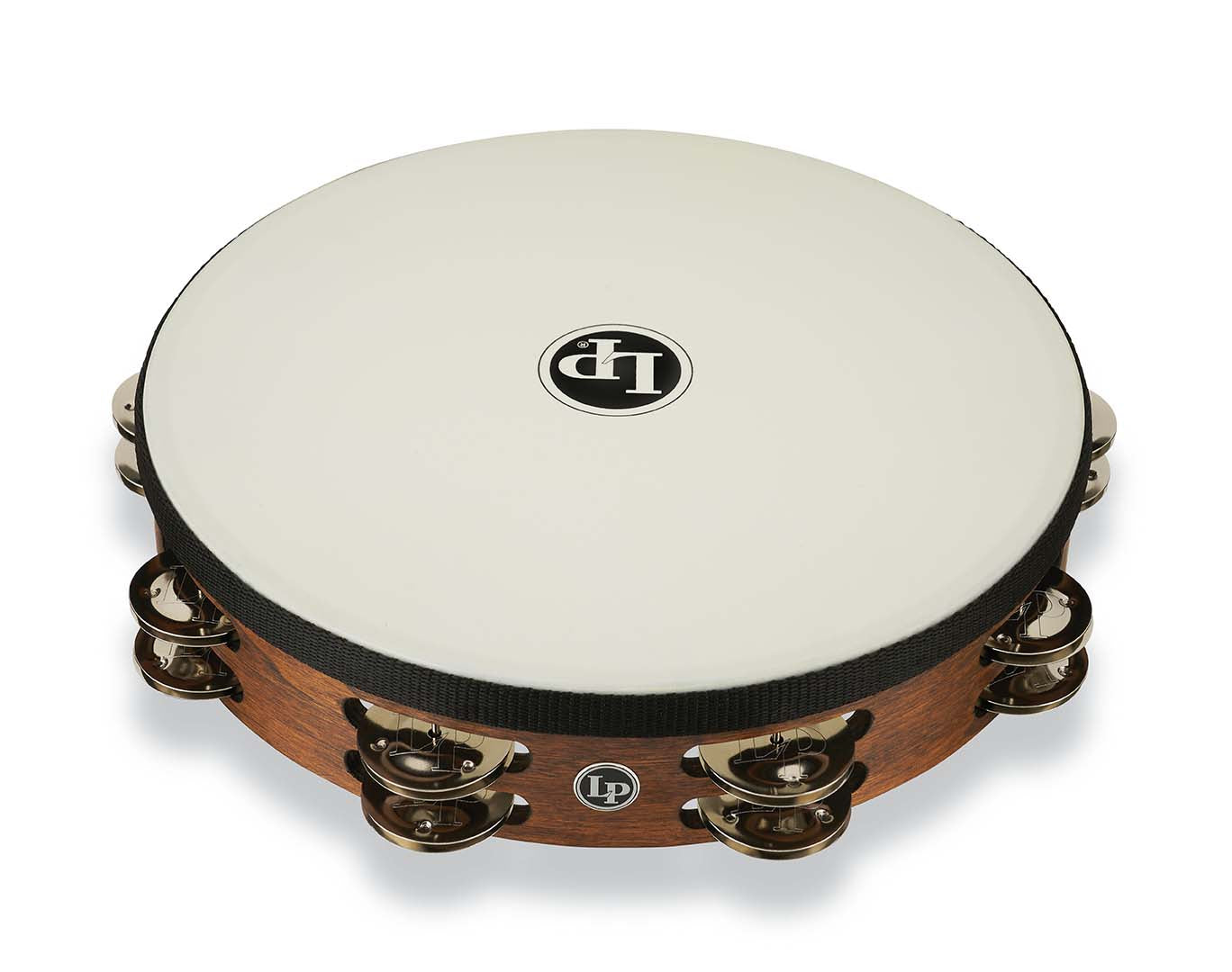 latin-percussion-worship-tamburello-10-doppia-fila-synth-steel image 1