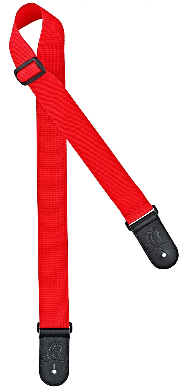 ortega-guitars-nylon-straps-series-ons50std-rd-tracolla-nylon-chitarra-rosso image 1