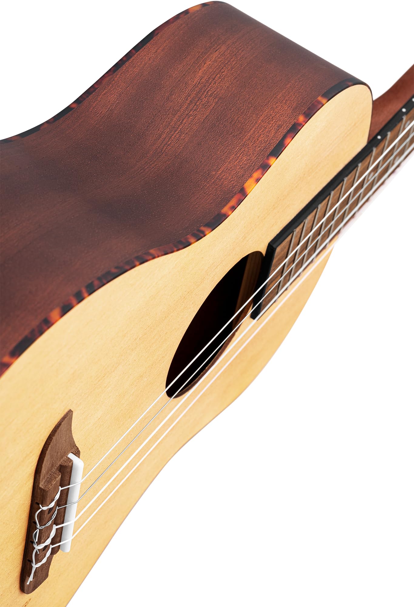 ortega-guitars-bonfire-series-ru5-ba-ukulele-baritono-acustico-abete-sapele-natu image 3