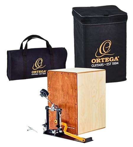 ortega-guitars-percussion-series-cajon-ostbcj-l-bu-bundle-con-pedale image 8