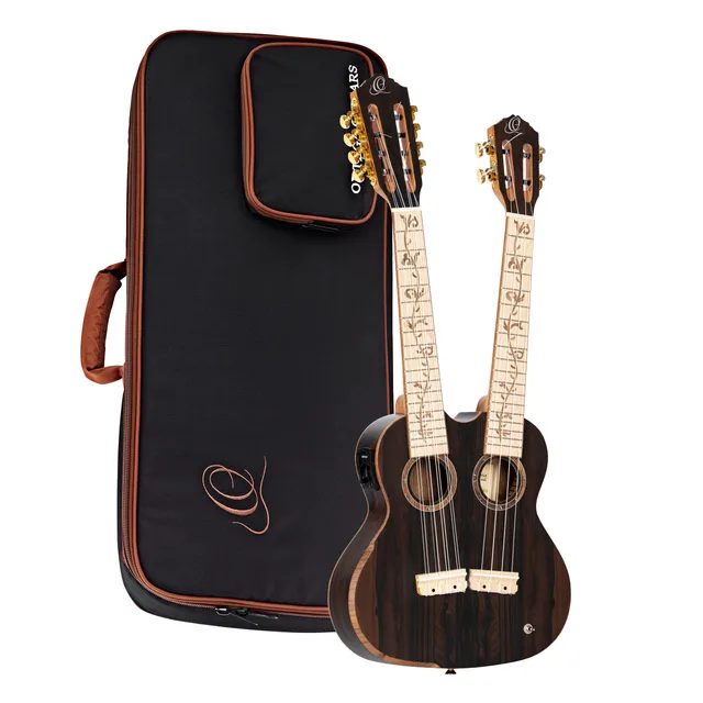 ortega-guitars-hydra-zs-ukulele-double-neck-8-4-corde-tenore-ziricote image 1