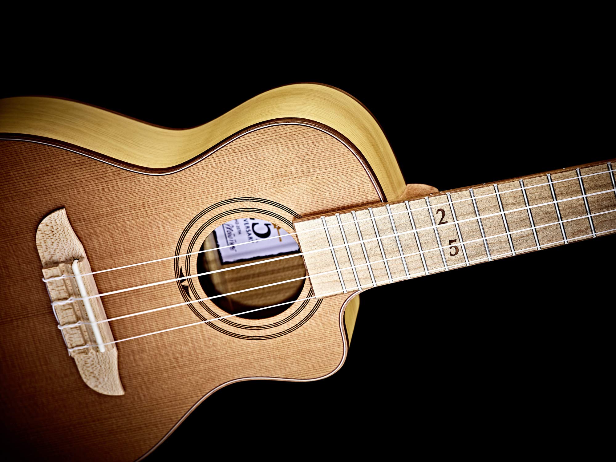 ortega-guitars-ruhz-25th-ukulele-da-concerto-4-corde-nylon-con-pickup image 7