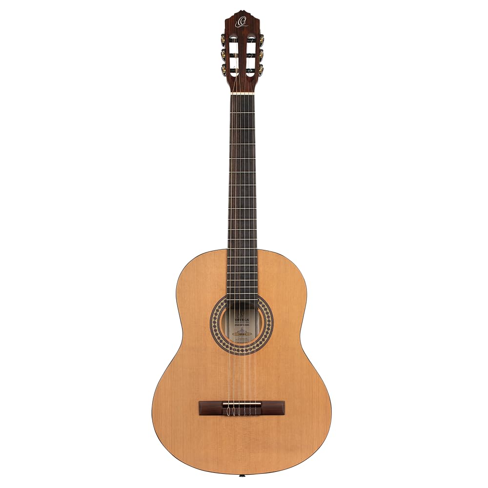 ortega-guitars-rstc5m-chitarra-classica-4-4-serie-student-top-cedro image 2