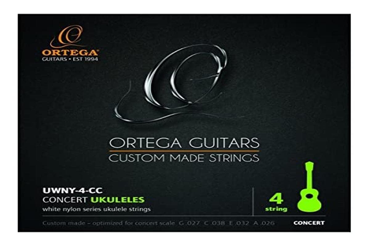 ortega-guitars-uwny-4-cc-corde-per-ukulele-da-concerto-in-nylon-bianco image 1
