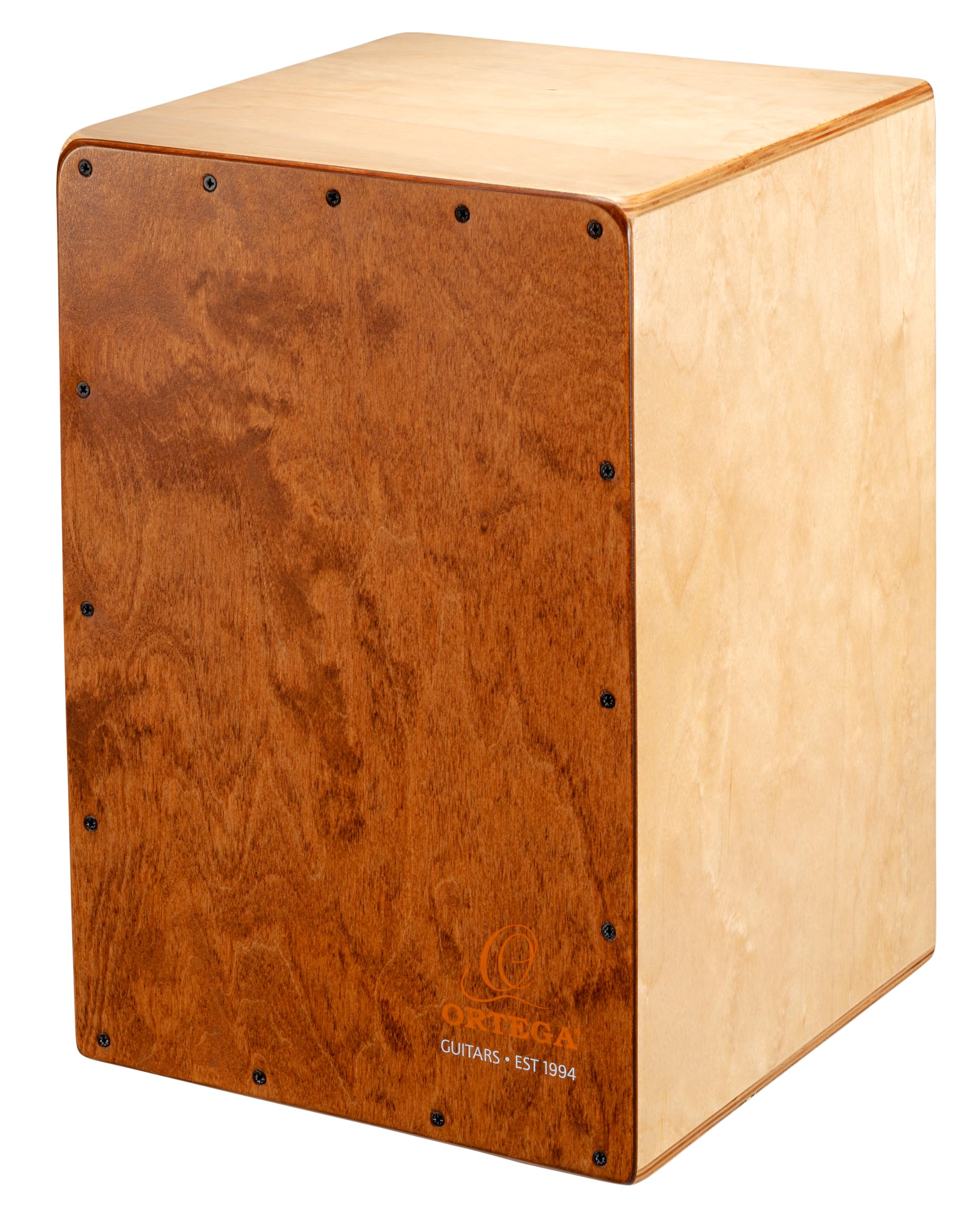 ortega-guitars-percussion-series-cajon-ostbcj-l-bu-bundle-con-pedale image 2