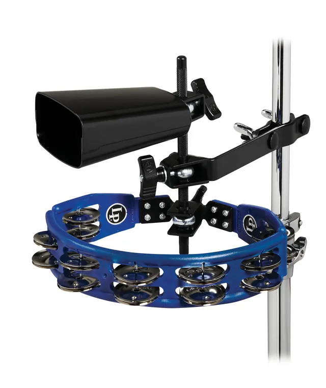latin-percussion-cyclops-tambourine-cowbell-con-supporto image 1