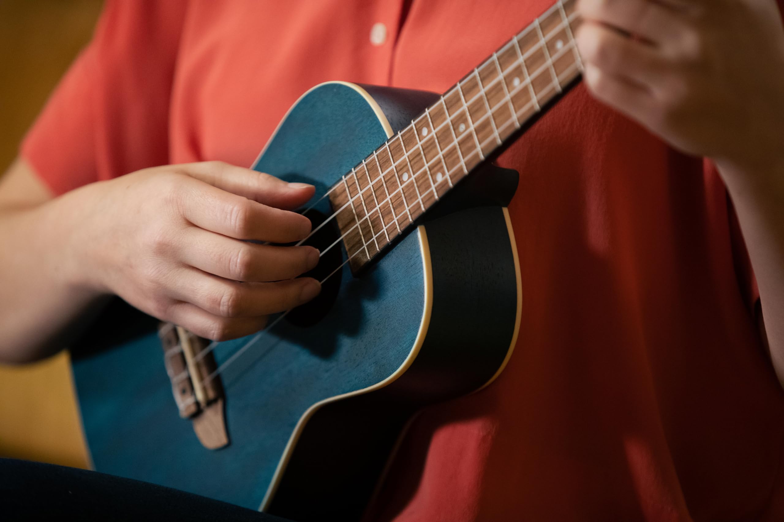 ortega-guitars-ruocean-ukulele-concerto-acustico-okoume-blu-scuro-earth-series image 7
