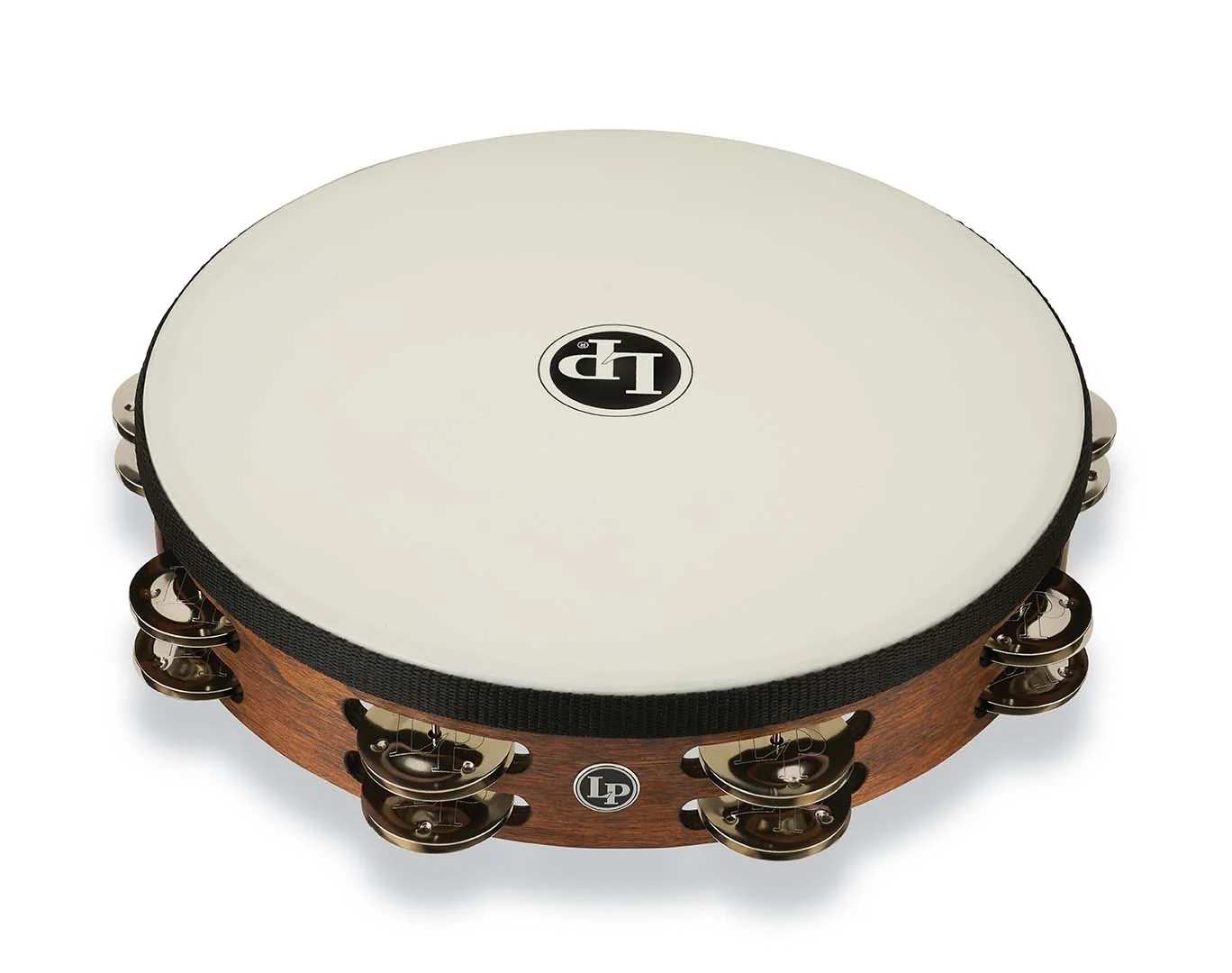 latin-percussion-worship-tamburello-10-doppia-fila-synth-steel image 2