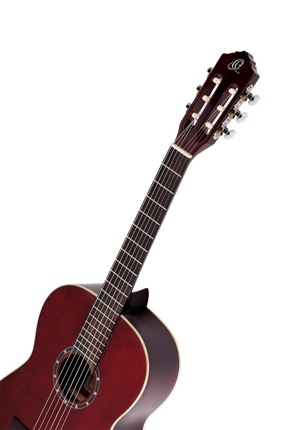 ortega-guitars-r121-7-8wr-chitarra-classica-7-8-rossa-abete-mogano-con-gig-bag image 5