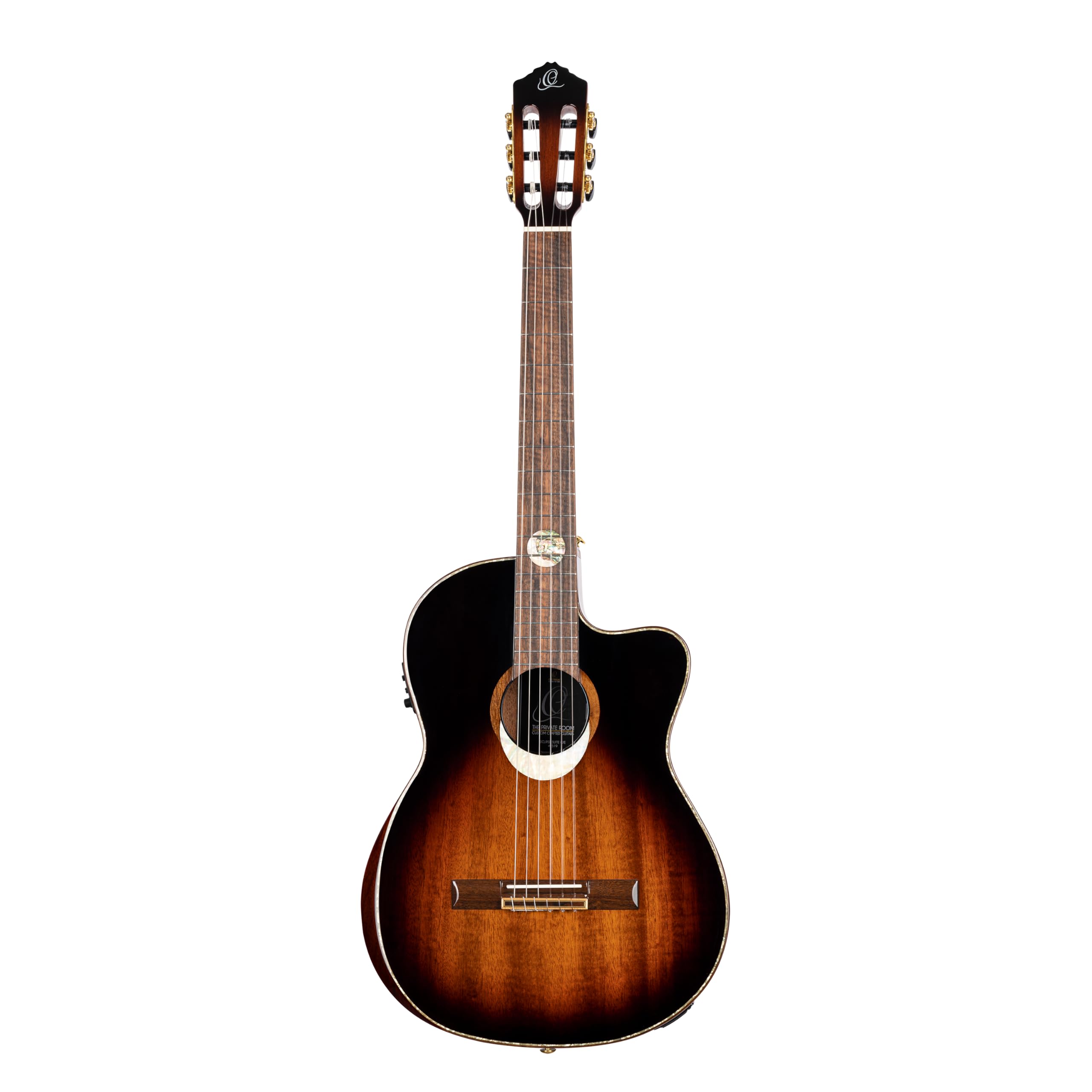 ortega-guitars-eclipse-suite-c-e-chitarra-classica-4-4-semi-solida-mogano-con-cu image 2