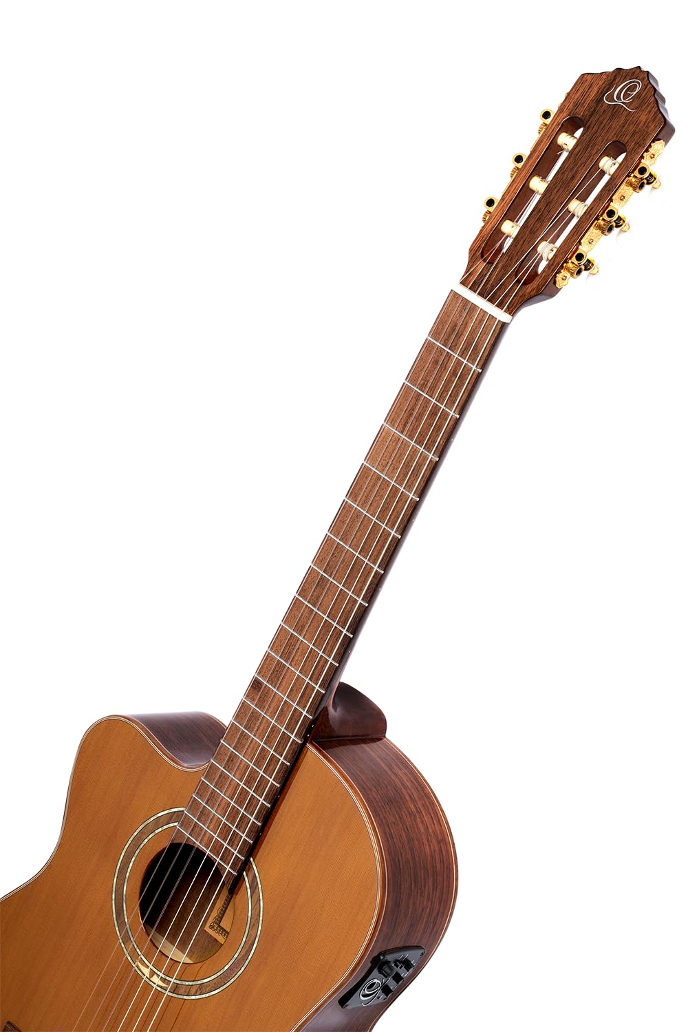 ortega-guitars-rce159mn-l-chitarra-classica-mancina-elettroacustica image 5