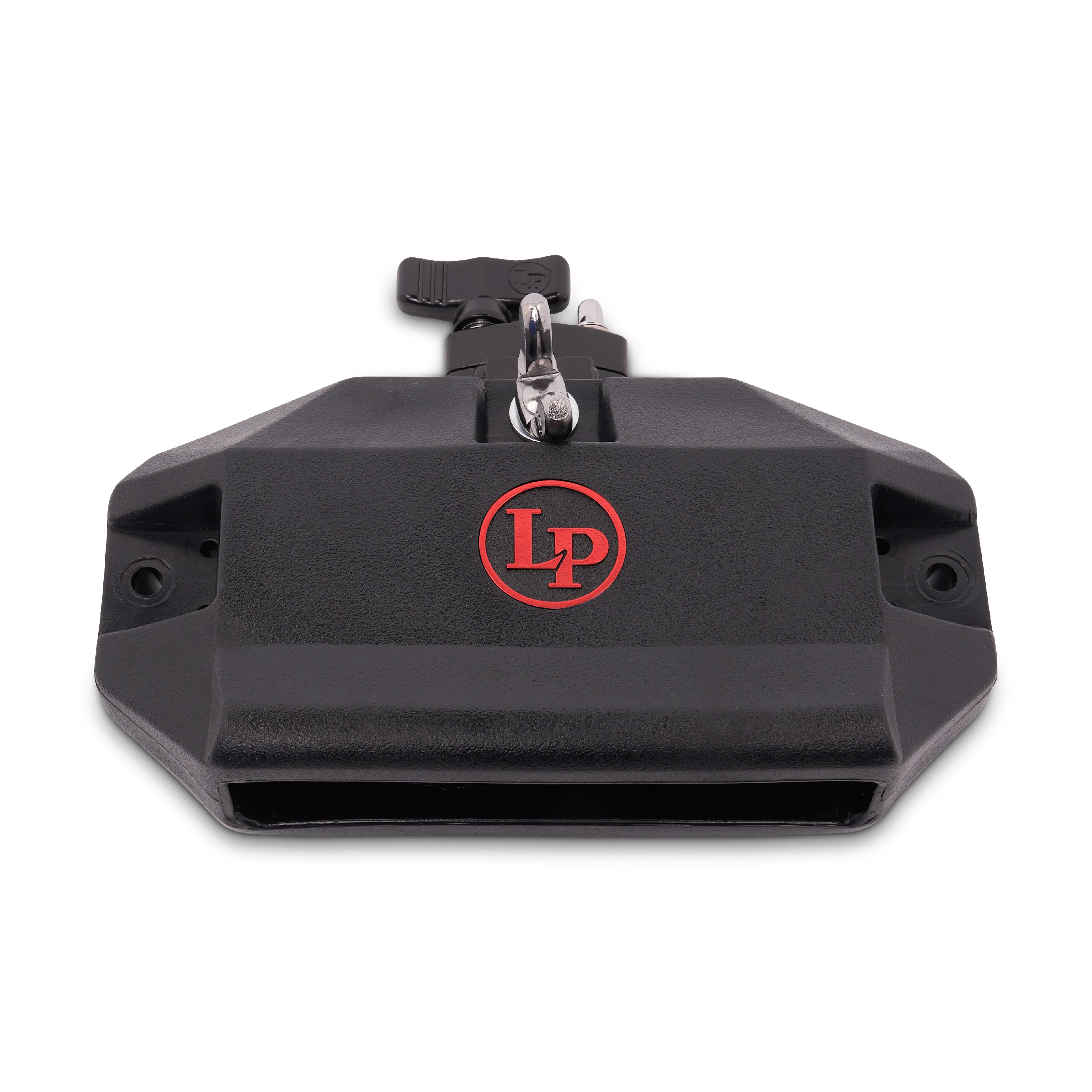 latin-percussion-deluxe-medium-jam-block-rosso-con-vise-clamp image 2