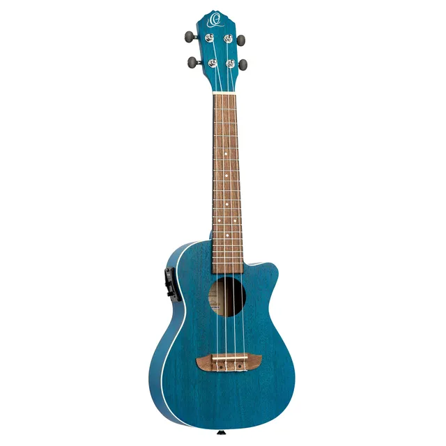 ortega-guitars-ruocean-ce-ukulele-concerto-elettrificato-okoume-blu image 1