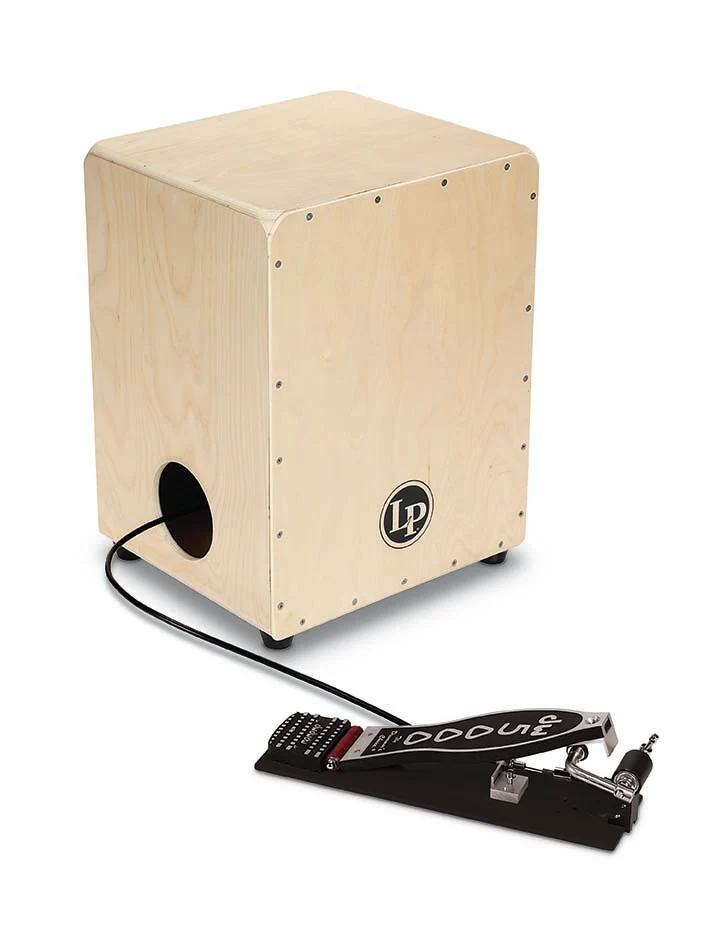 latin-percussion-pedal-cajon-birch-2-voci-snare-cajon-a-pedale-set-pedale image 2