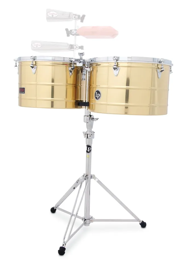 latin-percussion-prestige-thunder-timbales-15-e-16-in-ottone image 1