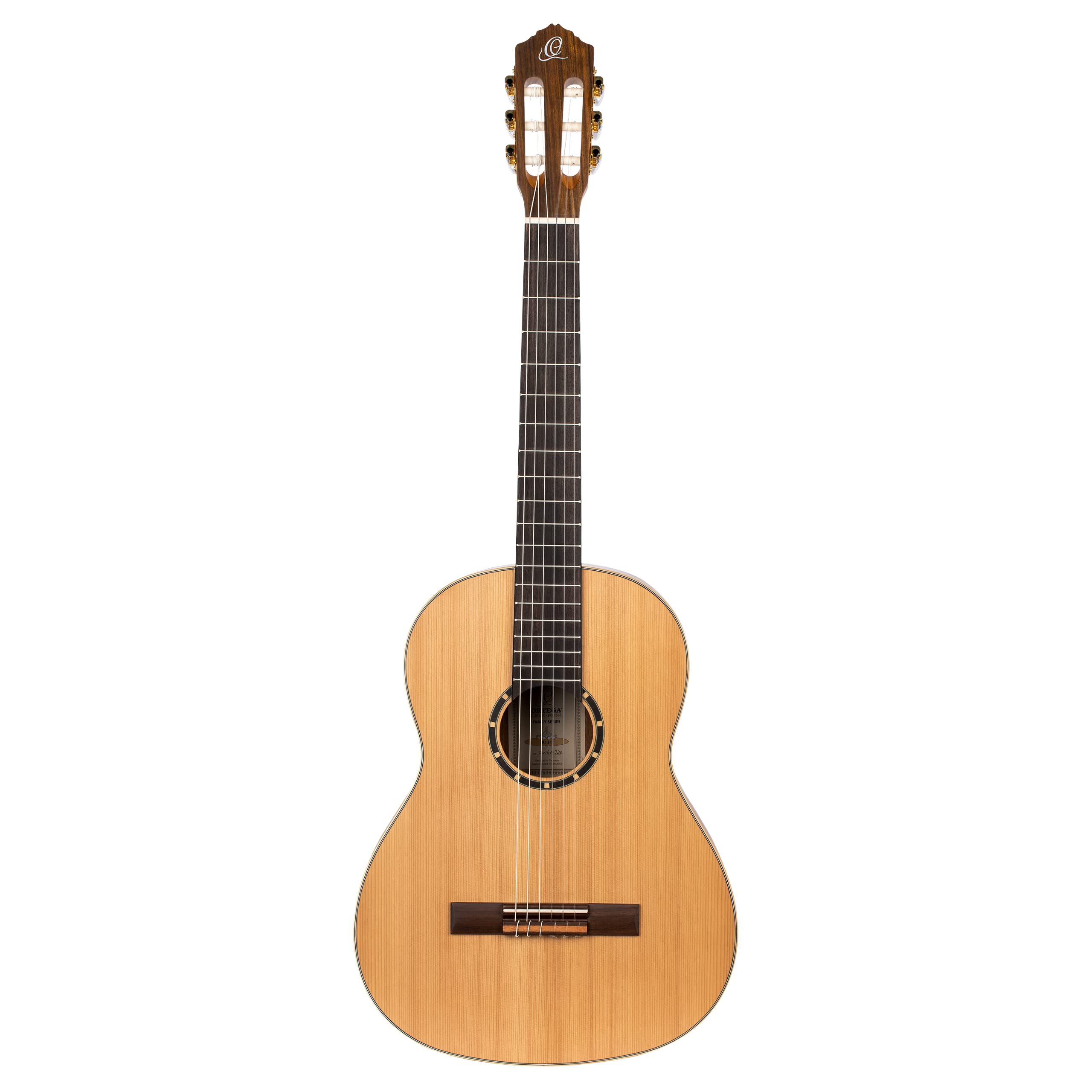 ortega-guitars-r131-chitarra-classica-4-4-cedro-massello-mogano-con-custodia image 2