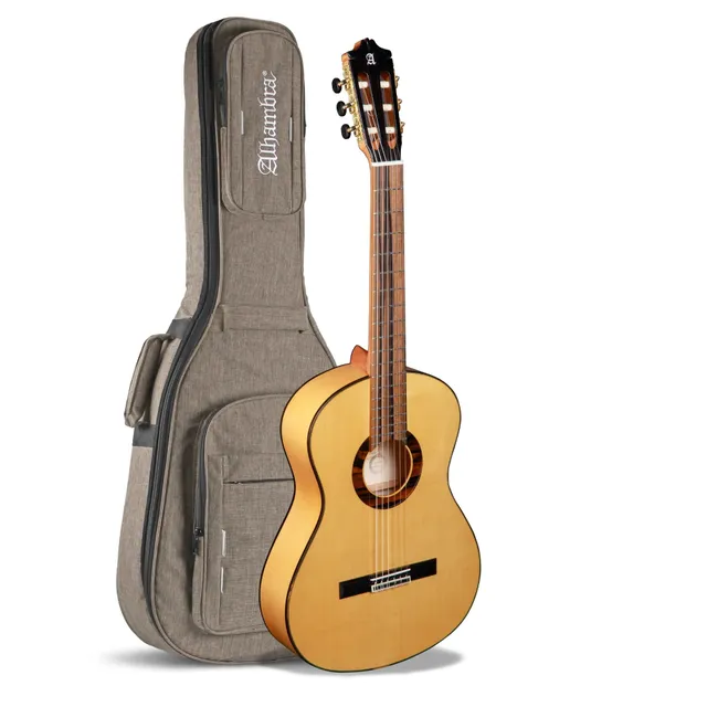 alhambra-guitarras-gs-flamenco-green-sustain-chitarra-flamenca image 1