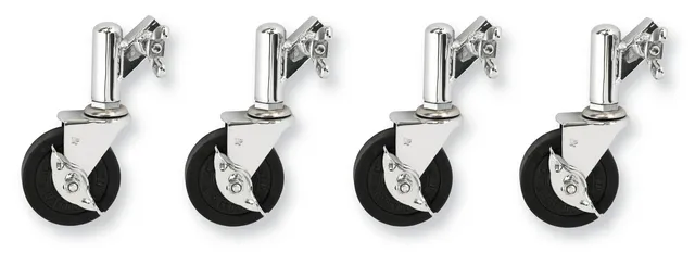latin-percussion-rotelle-per-tavolo-percussioni-4-pezzi image 1