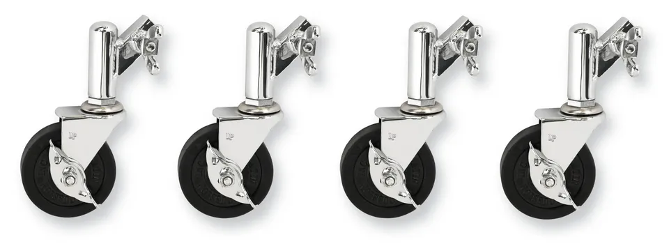 latin-percussion-rotelle-per-tavolo-percussioni-4-pezzi image 1
